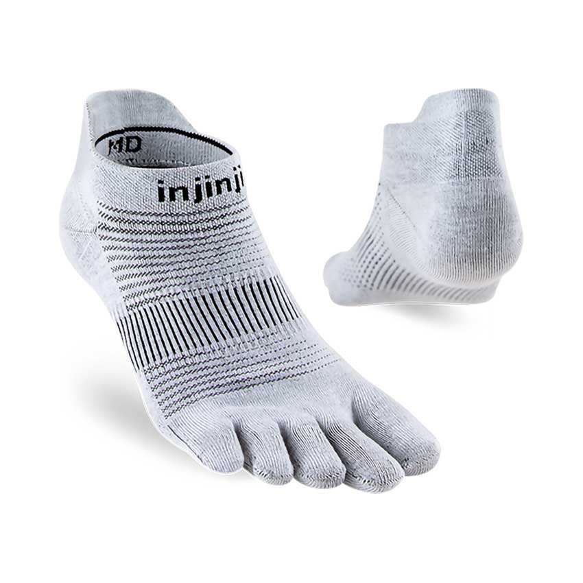 Injinji Toe Socks - Run, Original Weight, Thin Cushioning, No-Show, Ma –  Health Essentials